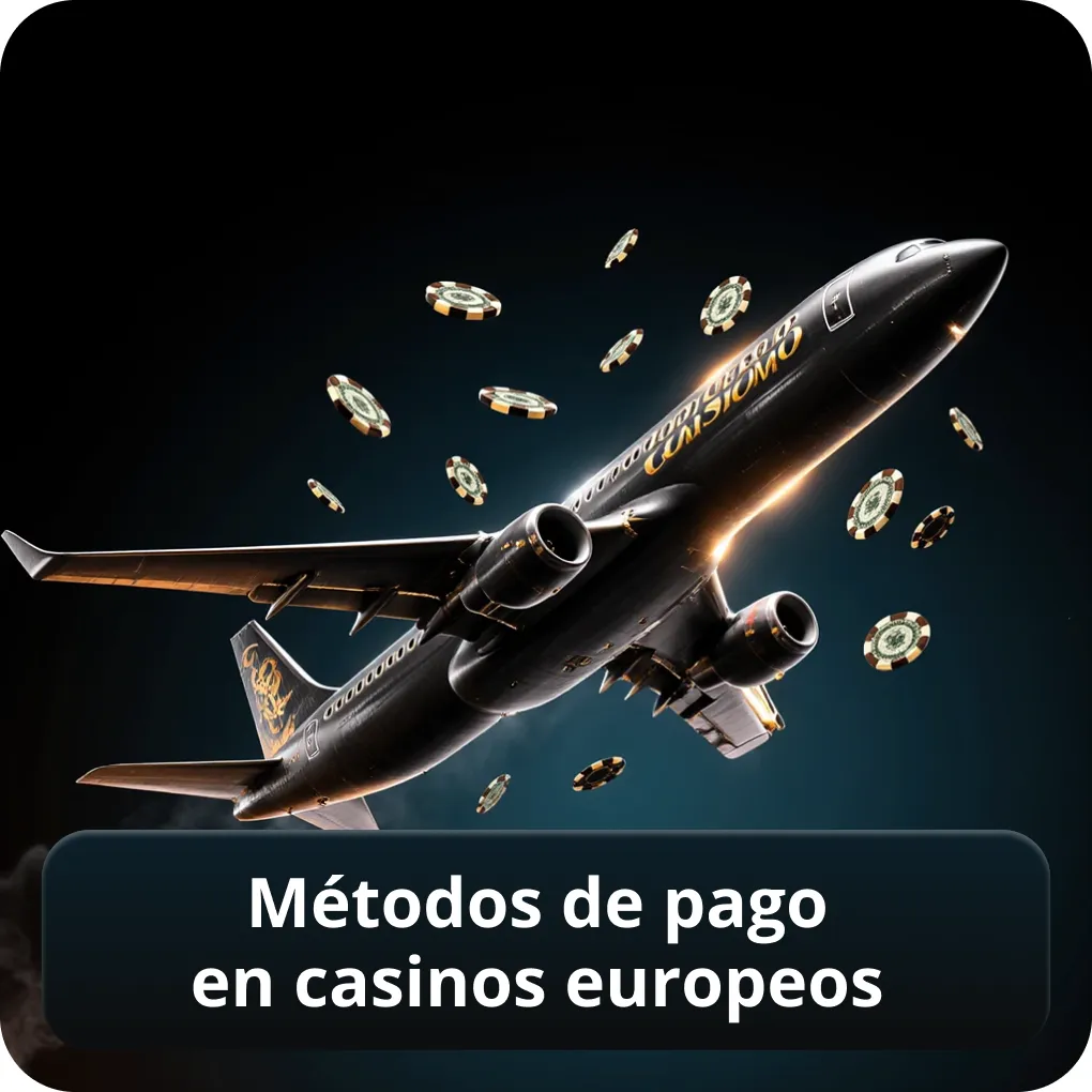 Métodos de pago en casinos europeos